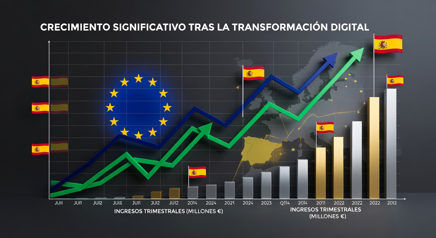 Análisis de crecimiento empresarial y estrategia digital